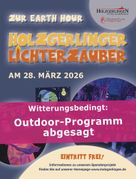 Lichterzauber im Freien abgesagt, Indoor-Programm findet statt. Bild: Stadt Holzgerlingen